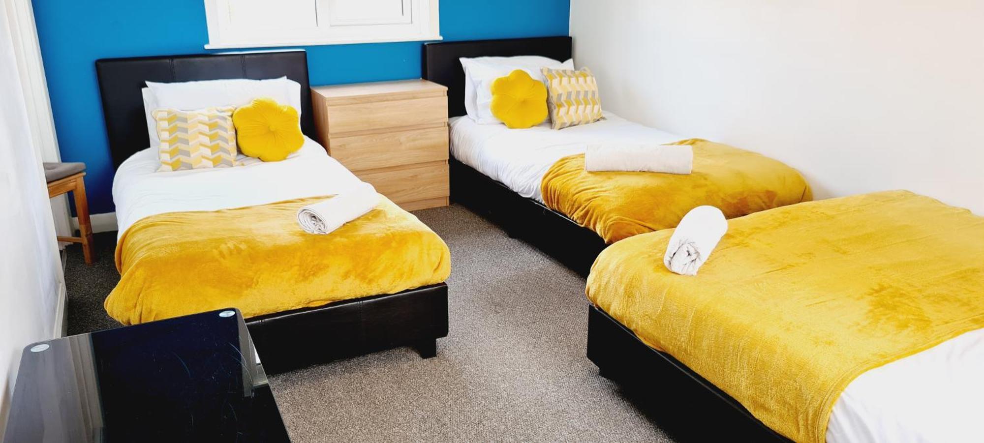 Browning House 3 Bedroom 6 Beds Long Or Short Stay 德比 外观 照片
